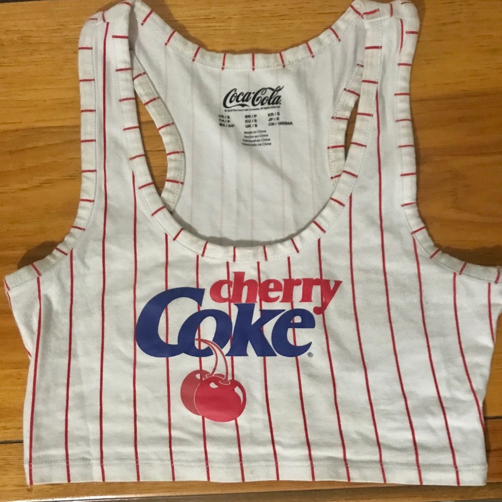 Cherry Coke Crop-Top
